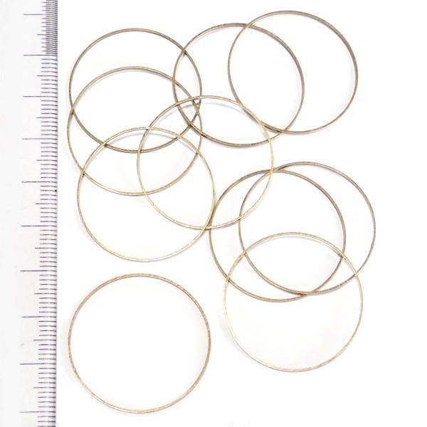 4715-《輪パーツ》　リングパーツ　真鍮古美　３０mm　１０個/１パック |  | 01