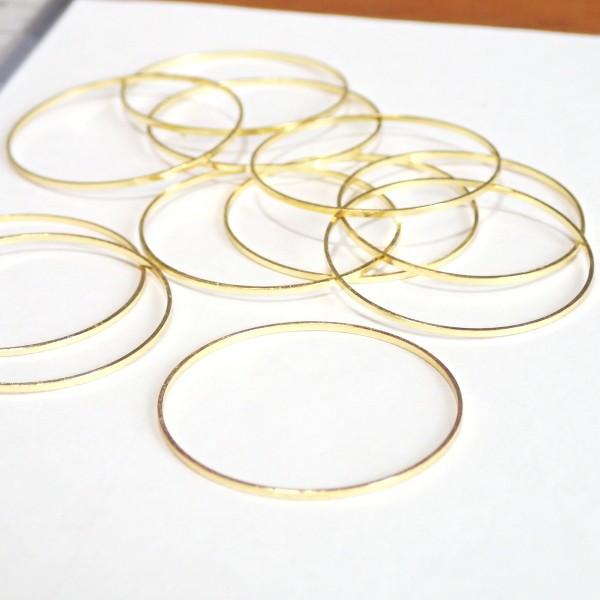 4716-《輪パーツ》　リングパーツ　ゴールド　３０mm　１０個/１パック |  | 01