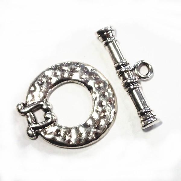 4814-《トグル》　アジアントグル　銀古美　バーの長さ３０mm　２ペア/１セット | 