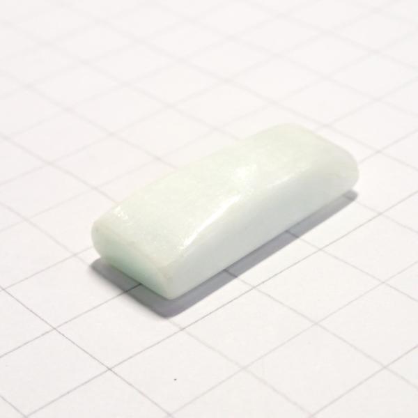 5060-『天然石ルース』　ブルーアラゴナイト（ホール無）　約31.3ｘ14.8mm（7.5ｇ）　１個 |  | 01