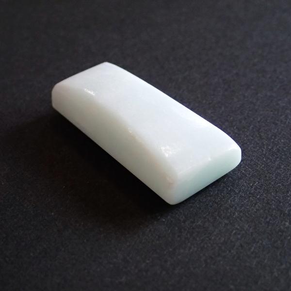 5060-『天然石ルース』　ブルーアラゴナイト（ホール無）　約31.3ｘ14.8mm（7.5ｇ）　１個 |  | 02