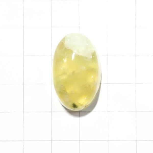 5062-『天然石ルース』　プレナイト（ホール無）　約２７．６ｘ１７．４ｘ１０．５mm（９．１ｇ）　１個 | 