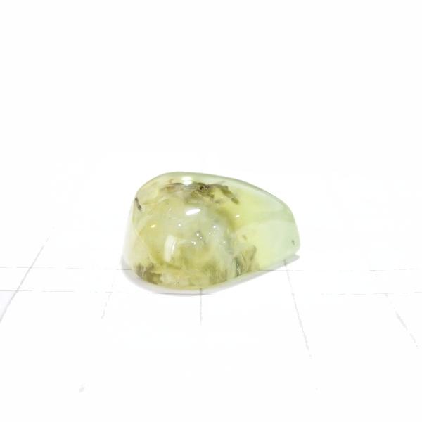 5063-『天然石ルース』　プレナイト（ホール無）　約２１．７ｘ２９ｘ９．９mm（９．４ｇ）　１個 |  | 02