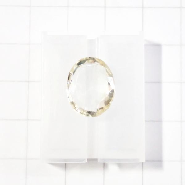5073-『天然石ルース』　シトリン　カット有　約１５ｘ１２ｘ７mm（１．６g）　１個 | 