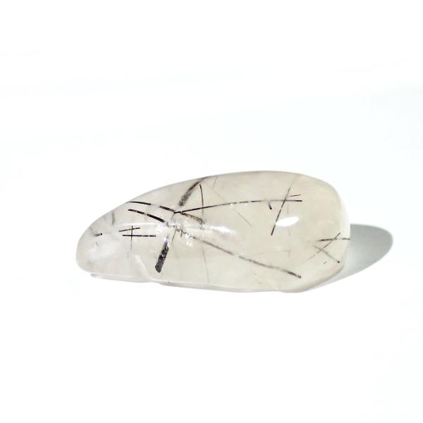 5278-『天然石ルース』　ブラックトルマリン クォーツ（ホール無）　約２３ｘ１６ｘ８ｍｍ（3.8ｇ）　１個 |  | 02