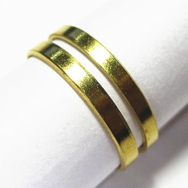 5594-『指輪パーツ』　リング　オープン型　金色　５mm巾　１０個/１セット |  | 01