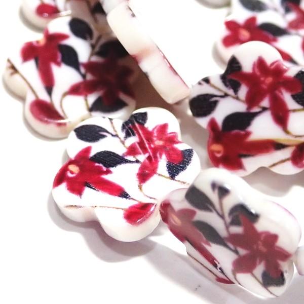 5707-『シェル』　プリントシェル　フラワー　１５mm　約３８cm/１本 |  | 01