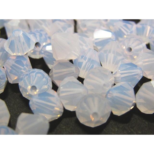 6158-SB6VO クリスタルガラス 6mmソロバン　バイオレットオパール 25個/1パック | 