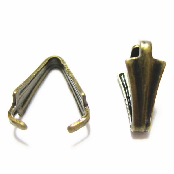 6217-【基本パーツ】　Aカン（カン無し）　真鍮古美　８mm　１０個/１セット | 