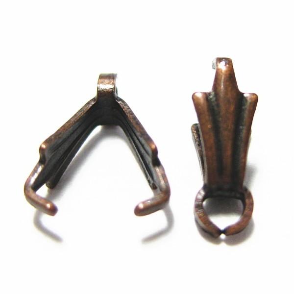 6551-【基本パーツ】　Aカン（カン付き）　銅古美　６mm　１０個/１セット | 