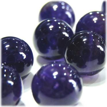 6736-天然石 10mm丸玉 アメジストA 10個 | 