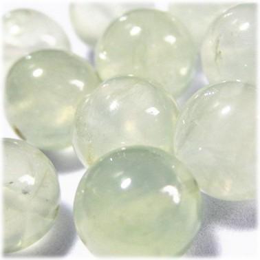 6743-天然石 10mm丸玉 プレナイト 10粒 | 