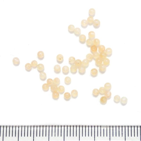 6753-天然石 2mm丸玉 ピーチアベンチュリン 50粒 |  | 01