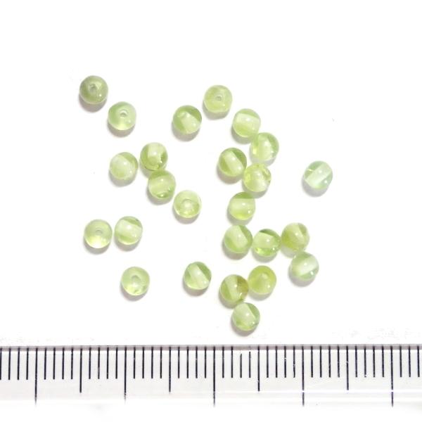 6778-天然石 3mm丸玉 ペリドット 25粒 |  | 01