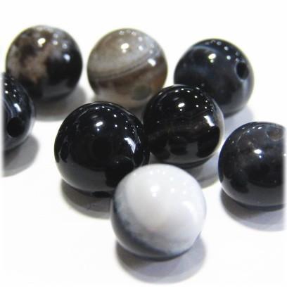 7035-天然石 6mm丸玉 天眼石　10粒 | 