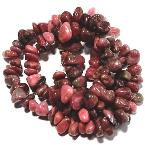 7094-《天然石　ころころ》　ロードナイト　約３９cm/１本 | 