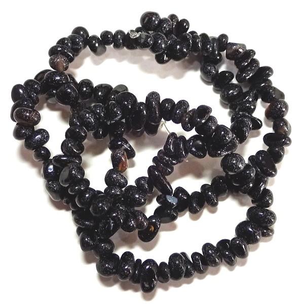 7779-《天然石　ちびころ》　オニキス　約３９cm/１本 | 