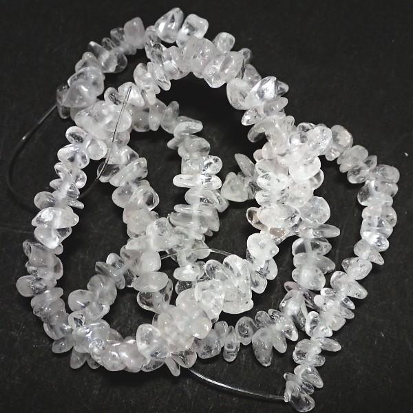 7781-《天然石　ちびころ》　ロッククリスタル　約３９cm/１本 | 