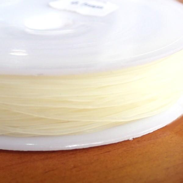 7806-【テグス・ストレッチ】　ストレッチコード（伸びるテグス）　太さ：０．７０mm　長さ：２２m/１巻 |  | 01