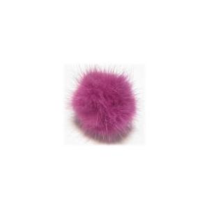 7999-『ファー』　ミンクボール　パープル　カン無　標準３５mm　１個 | 