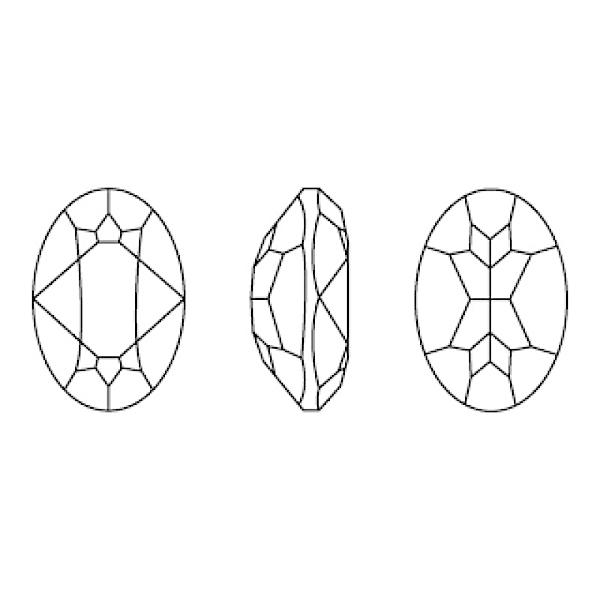 8547-swarovski　＃4120　ジェット　６x４mm　２個/１セット |  | 02