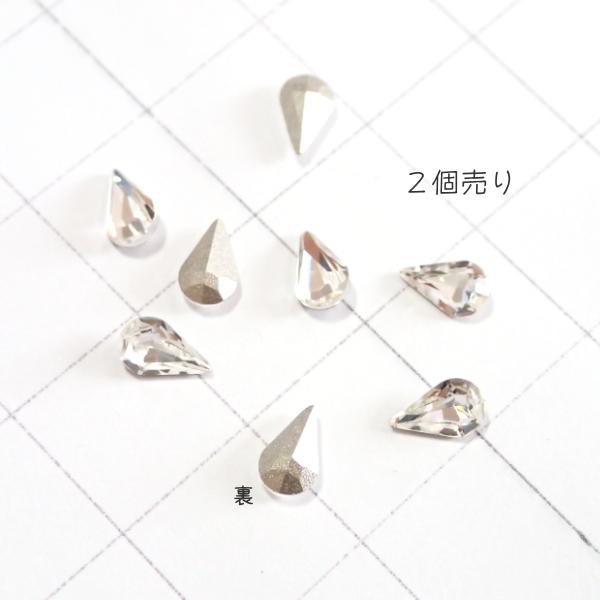 8554-swarovski　＃4300　クリスタルF　６x３．５mm　２個/１セット |  | 01