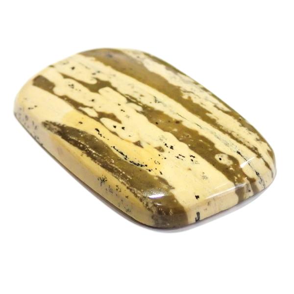 9165-『天然石ルース』　ジャスパー（ホール無）　約55.5ｘ34.8ｘ6.9mm（24.7ｇ）　１個 |  | 01