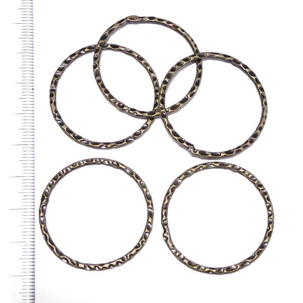 9496-《輪パーツ》　リングパーツ　真鍮古美　３５mm　５個/１パック |  | 01
