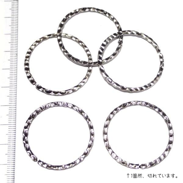 9499-《輪パーツ》　リングパーツ　銀古美　３５mm　５個/１パック |  | 01