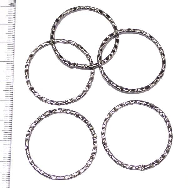 9705-《輪パーツ》　リングパーツ　銀古美　３５mm　５個/１パック |  | 01