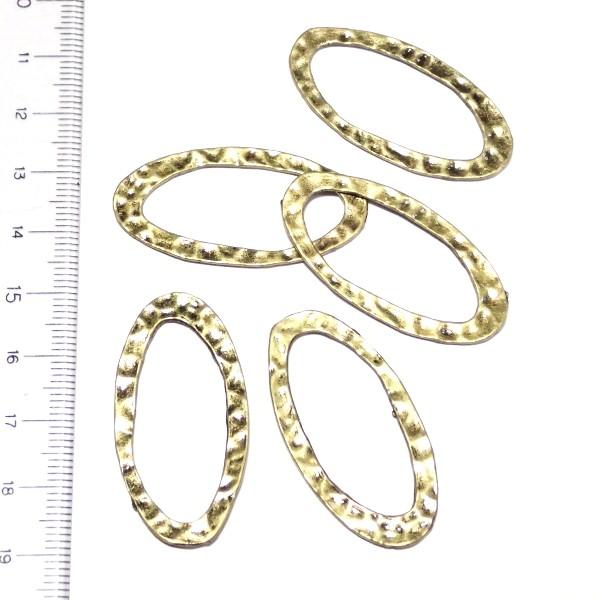 9747-《輪パーツ》　リングパーツ　真鍮古美　３９x２０mm　５個/１パック |  | 01