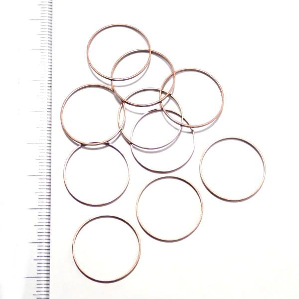 9923-《輪パーツ》　リングパーツ　銅古美　２０mm　１０個/１パック |  | 01