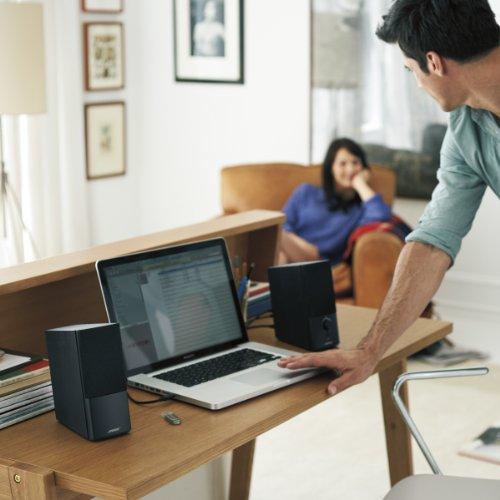 Bose Companion 2 Series III multimedia speaker system PCスピーカー 19 cm(H) x 8 cm(W) x 右:15 cm 左:14.5 cm(D) cm multimedia system