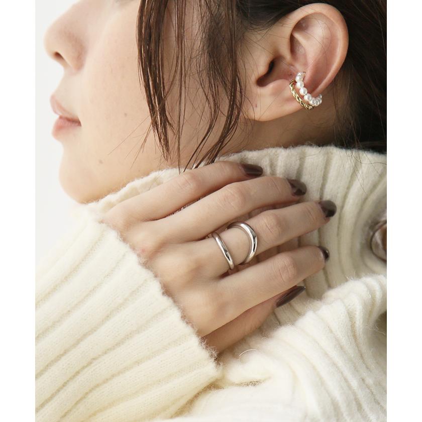 イヤーカフ ピアス 風 アクセサリー ノンホール ゴールド イヤカフ ゴールドアクセサリー 軟骨 ツイスト | HUG.U | 14