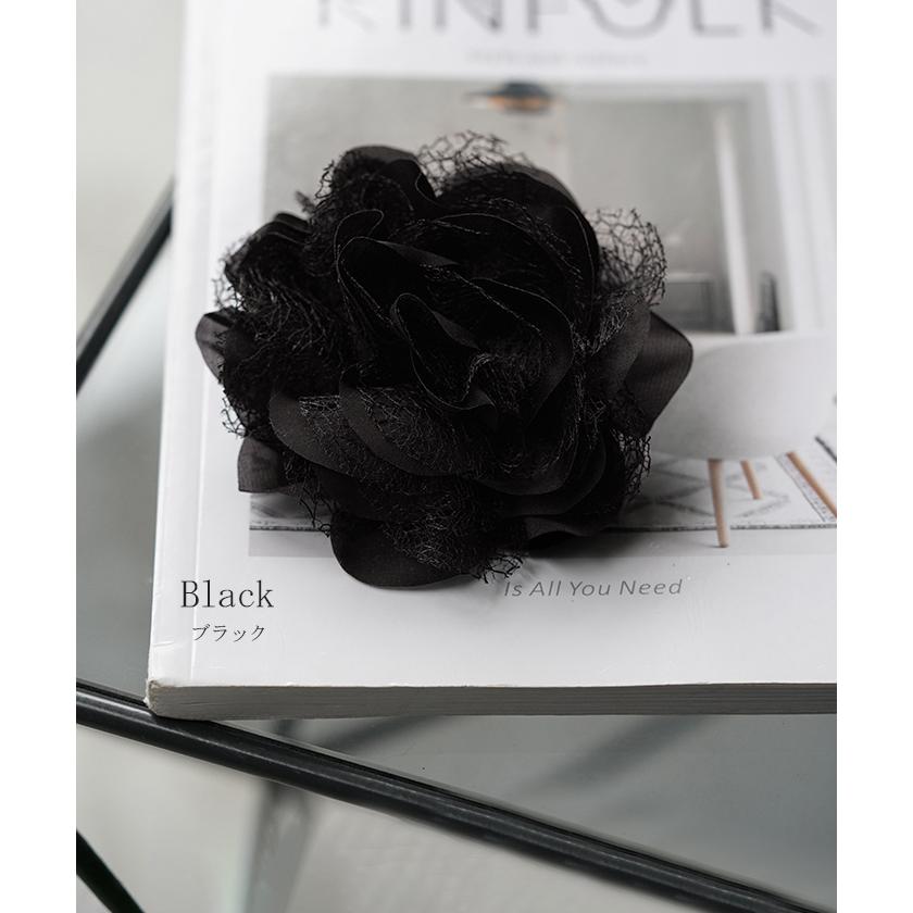 コサージュ フラワー レース フォーマル アクセサリー ブローチ ピン クリップ アクセ レディース 上品 | HUG.U | 12