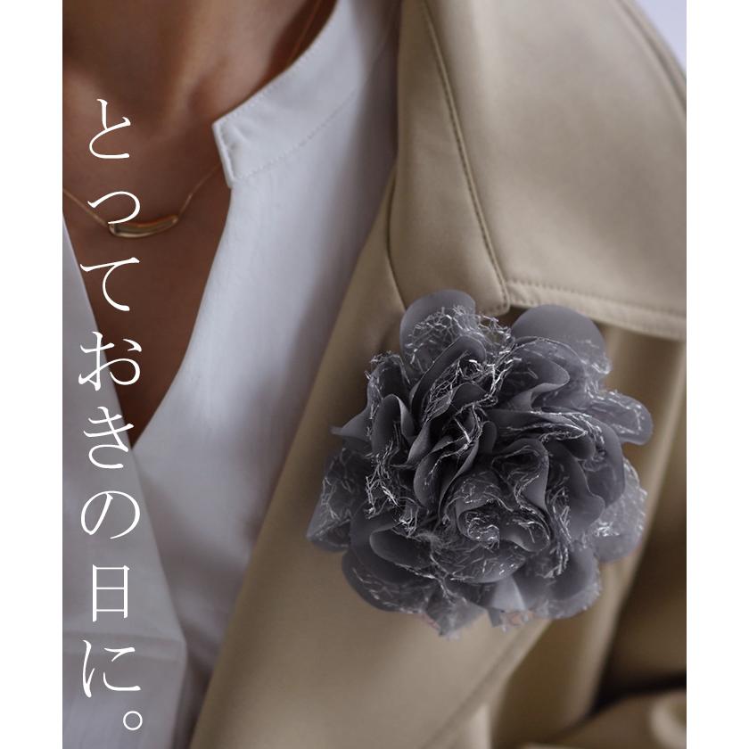 コサージュ フラワー レース フォーマル アクセサリー ブローチ ピン クリップ アクセ レディース 上品 | HUG.U | 08