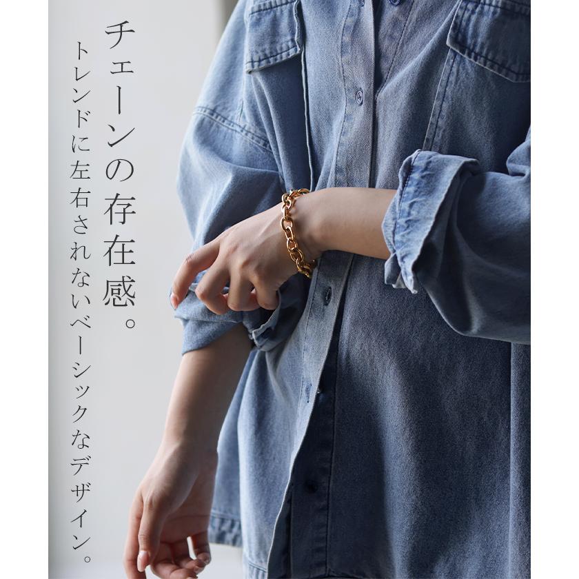 最高品質✨BIG シルバー ブレスレット　U字フック　ハードウェア U字フック ハードウェア ブレスレット シルバー925 17cm - メルカリ