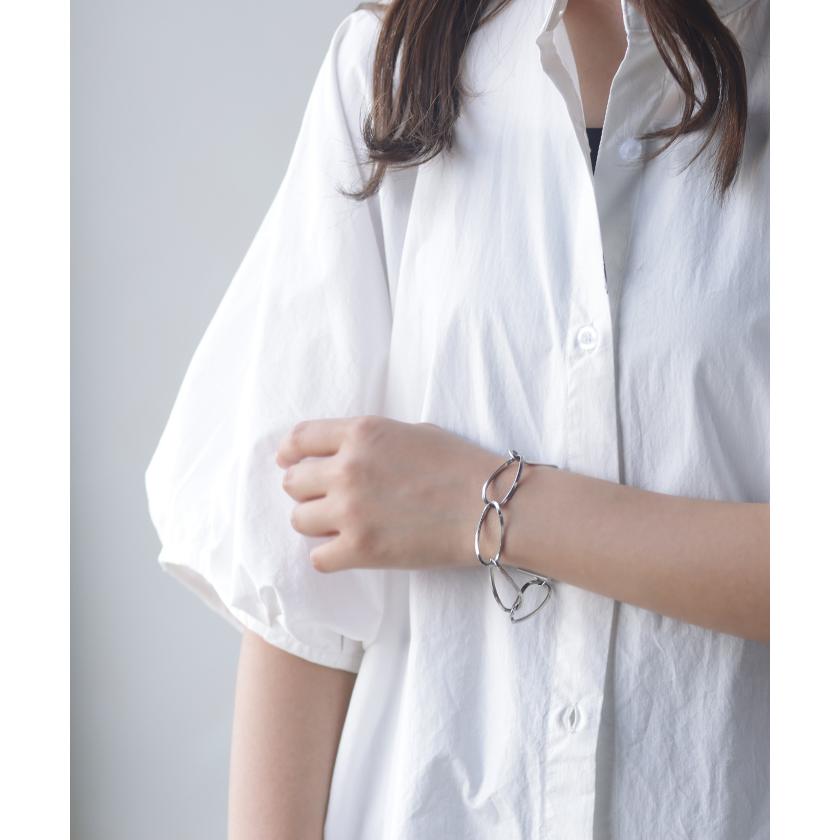 ブレスレット シルバー ゴールド 錆びにくい サージカルステンレス 金属アレルギー マンテルバー チェーン | HUG.U | 03