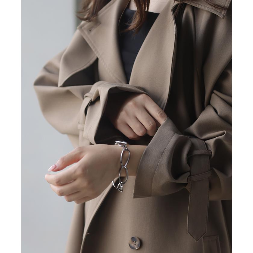 ブレスレット シルバー ゴールド 錆びにくい サージカルステンレス 金属アレルギー マンテルバー チェーン | HUG.U | 06