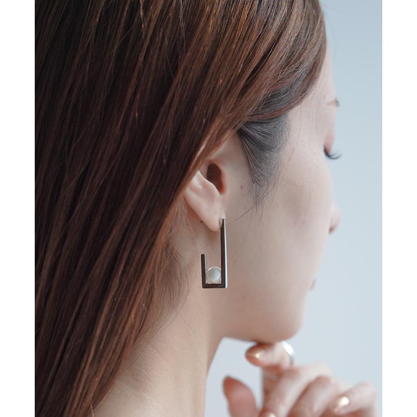 ピアス サージカルステンレス 金属アレルギー 対応 レディース アクセサリー アクセ パール 金属アレルギー 錆びにくい アレルギー キャッチ | HUG.U | 03