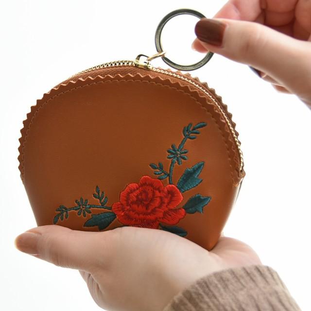 ポーチ レディース ミニポーチ 花柄 刺繍ポーチ 女子 小物入れ プレゼント ギフト 刺繍 お揃い 友達 彼女 ホワイトデー 夏 Bag593 Hug U ハグユー 通販 Yahoo ショッピング