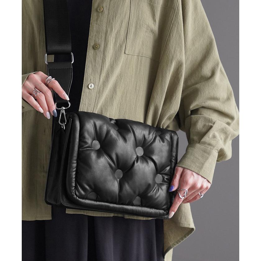 HUG.U（ハグユー） バッグ 2way ショルダー クラッチ シープ調 レザー