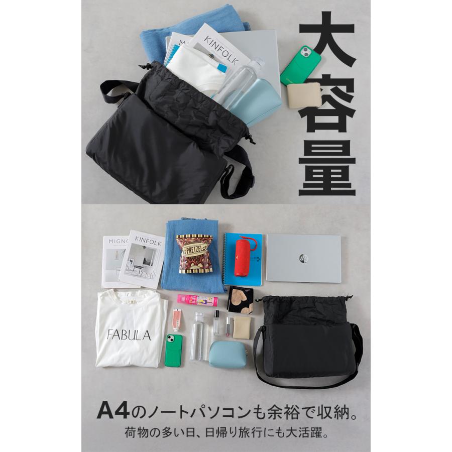 ショルダーバッグ ポケット a4 サイズ レディース バッグ 斜めがけ トートバッグ アウトドア レディースバッグの画像