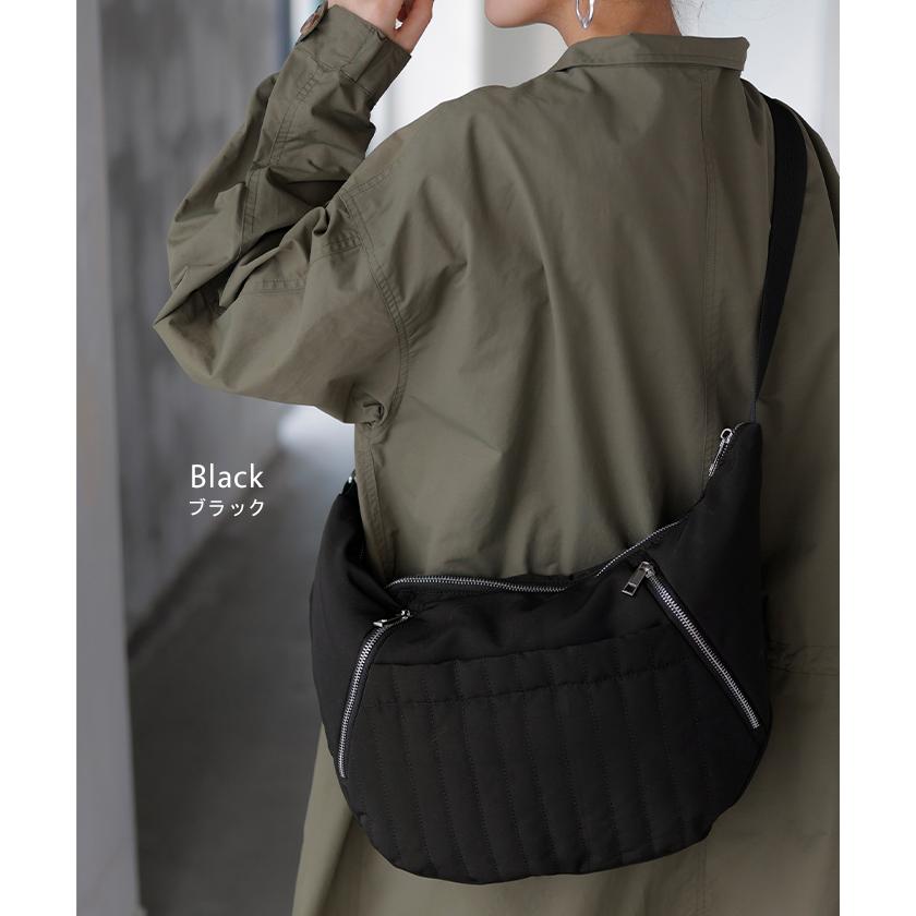 ショルダーバッグ レディース バッグ キルティング 大容量 レディースバッグ 斜めがけ コンパクト A4 収納可能 | HUG.U | 11