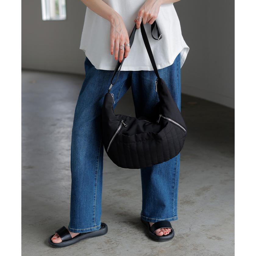 ショルダーバッグ レディース バッグ キルティング 大容量 レディースバッグ 斜めがけ コンパクト A4 収納可能 | HUG.U | 13