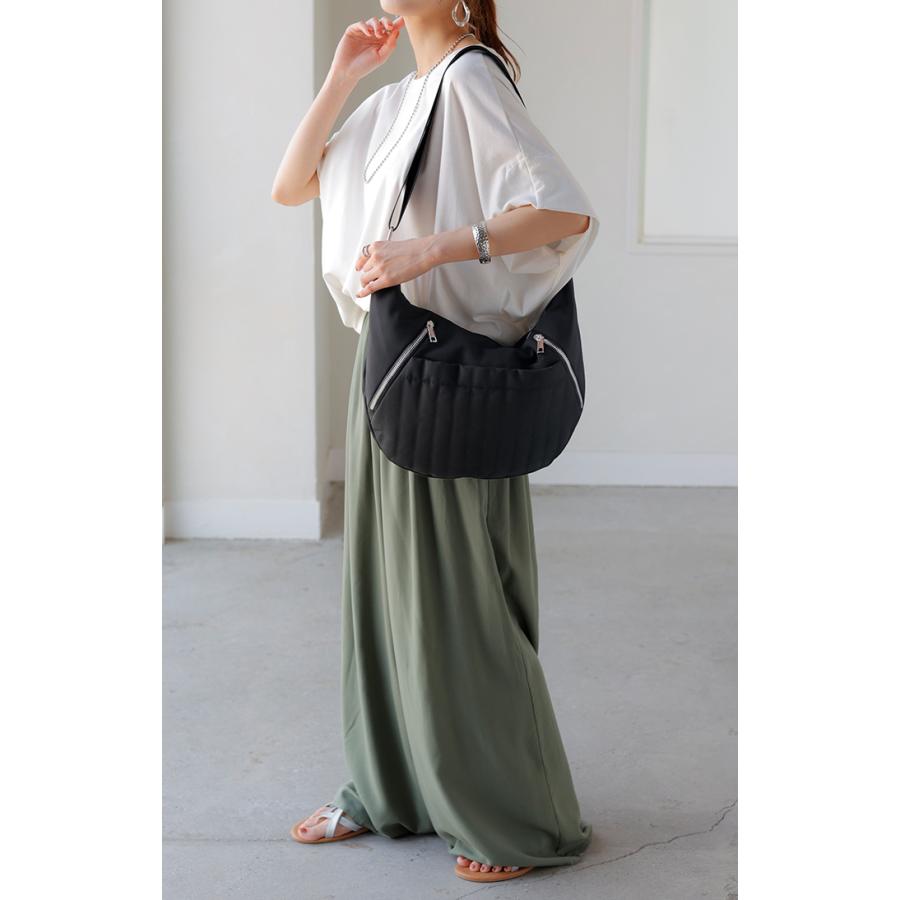 ショルダーバッグ レディース バッグ キルティング 大容量 レディースバッグ 斜めがけ コンパクト A4 収納可能 | HUG.U | 06