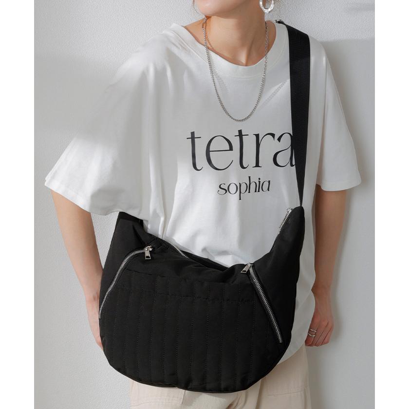 ショルダーバッグ レディース バッグ キルティング 大容量 レディースバッグ 斜めがけ コンパクト A4 収納可能 | HUG.U | 08