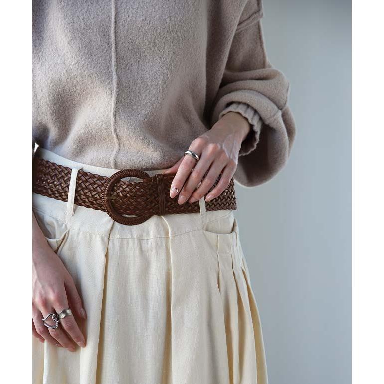 21公式店舗 ベルト レディース 太ベルト メッシュ 太い メッシュベルト 合皮 革 幅広 ウエストマーク 黒 Aynaelda Com