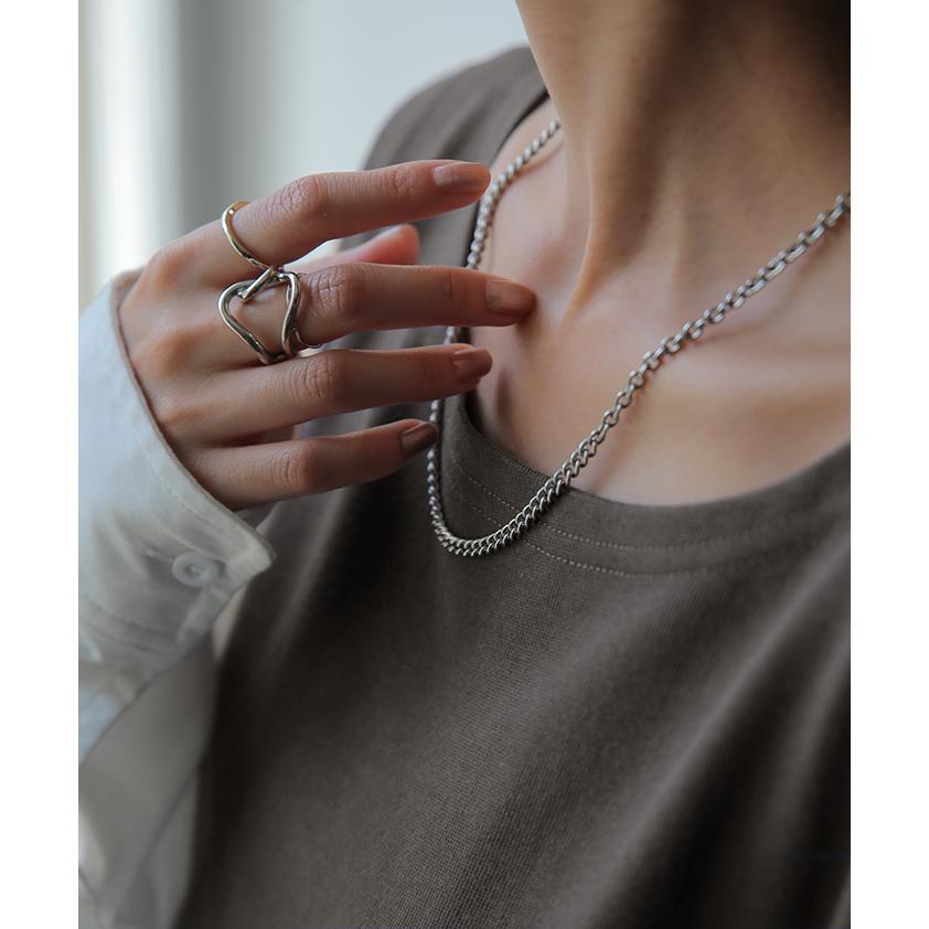 タンクトップ レディース 綿100% 透けにくい トップス ノースリーブ 厚手 ラウンド裾 レイヤード 長め 厚手 | HUG.U | 20