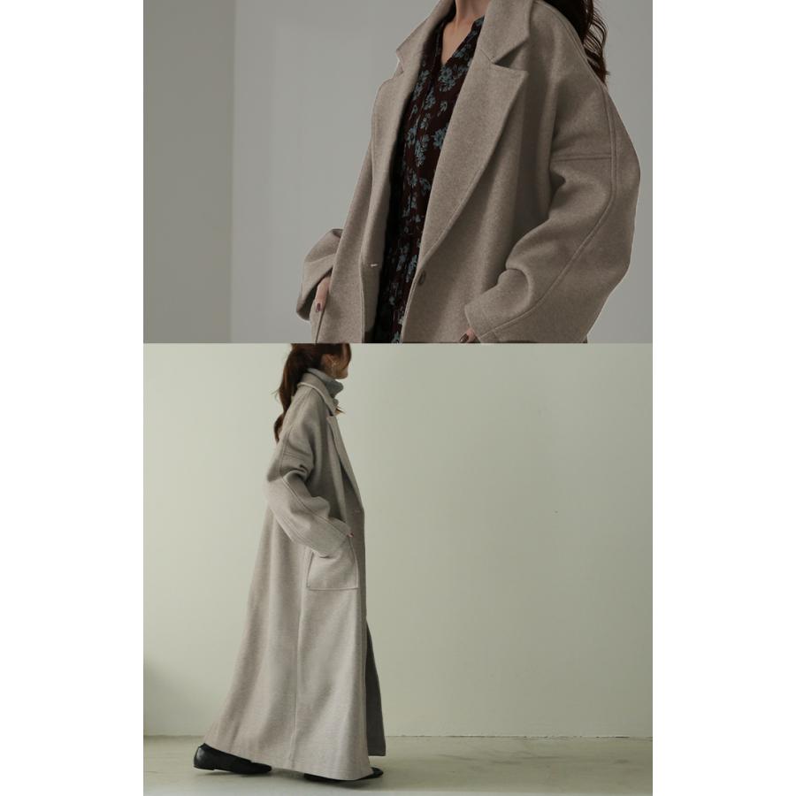 コート レディース アウター チェスターコート ロング チェスター ロングコート マキシ きれいめ オーバーサイズ | HUG.U | 09